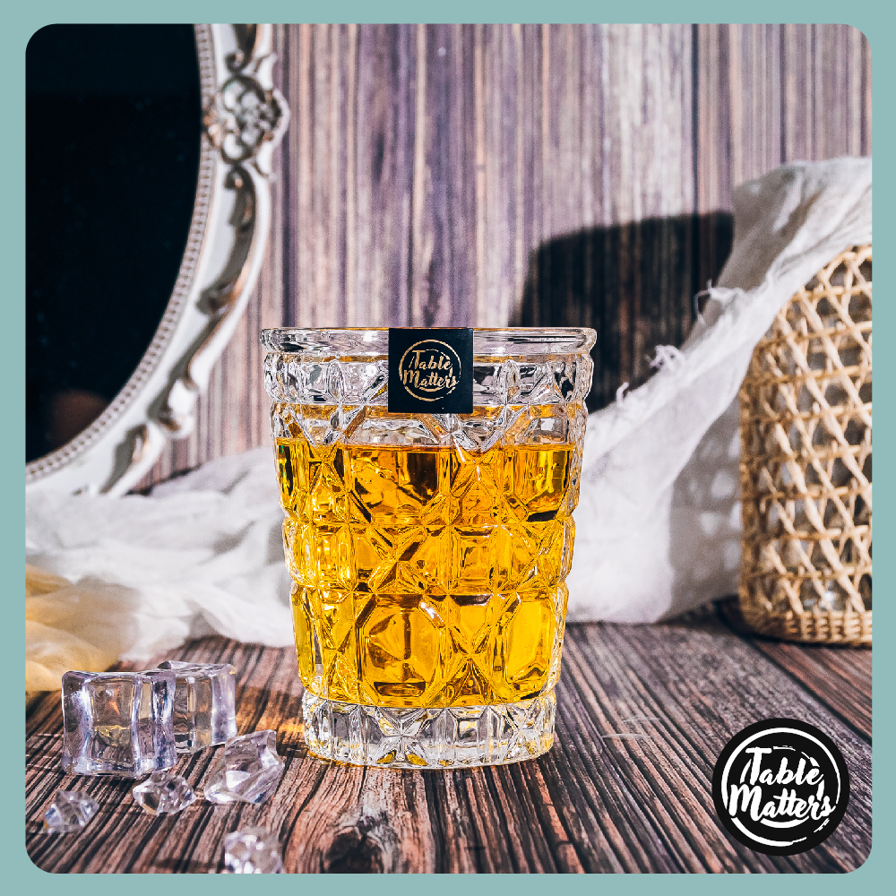 TAIKYU Rhombus Whiskey Glass - 310ml