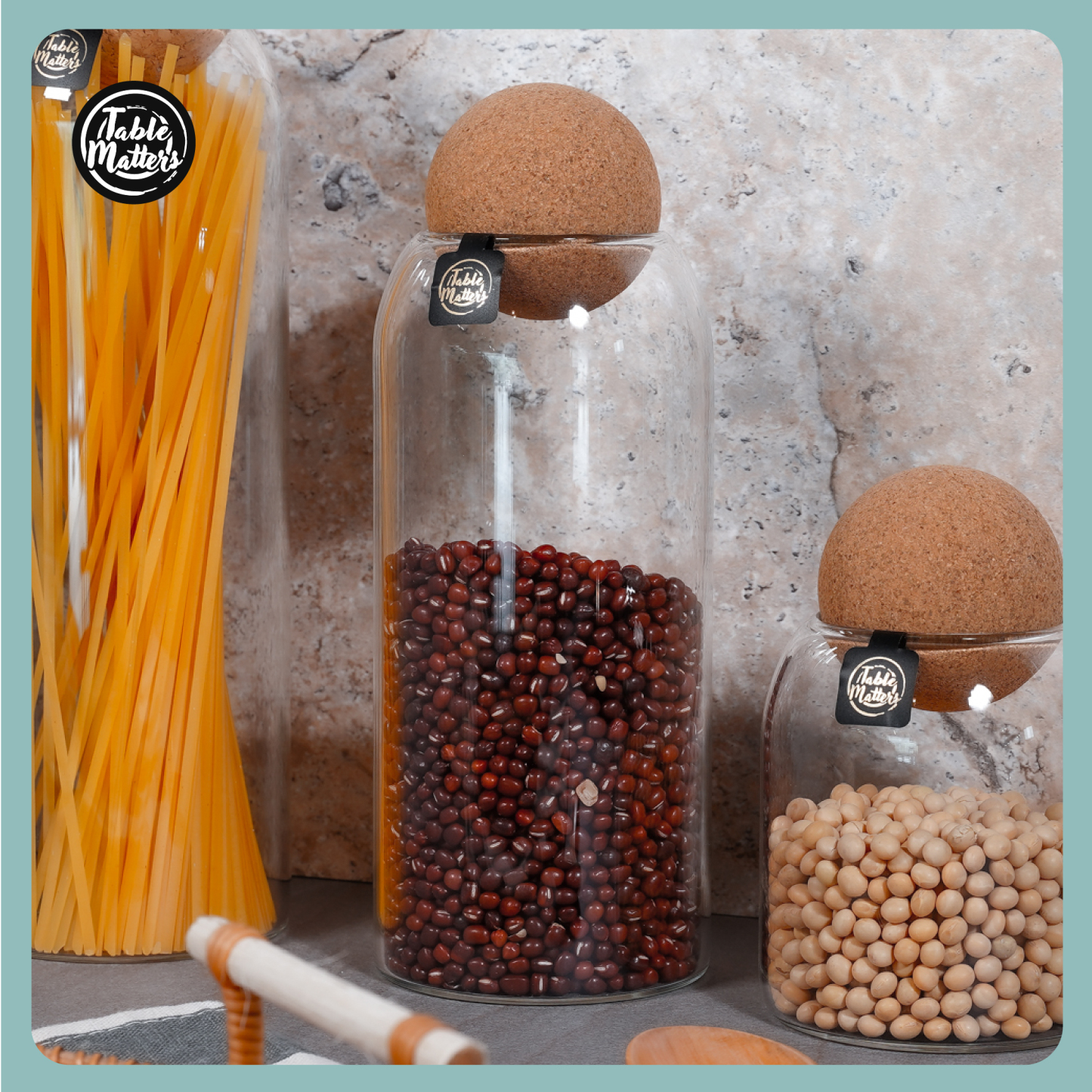 Taikyu Sealed Lid Storage Glass Collection