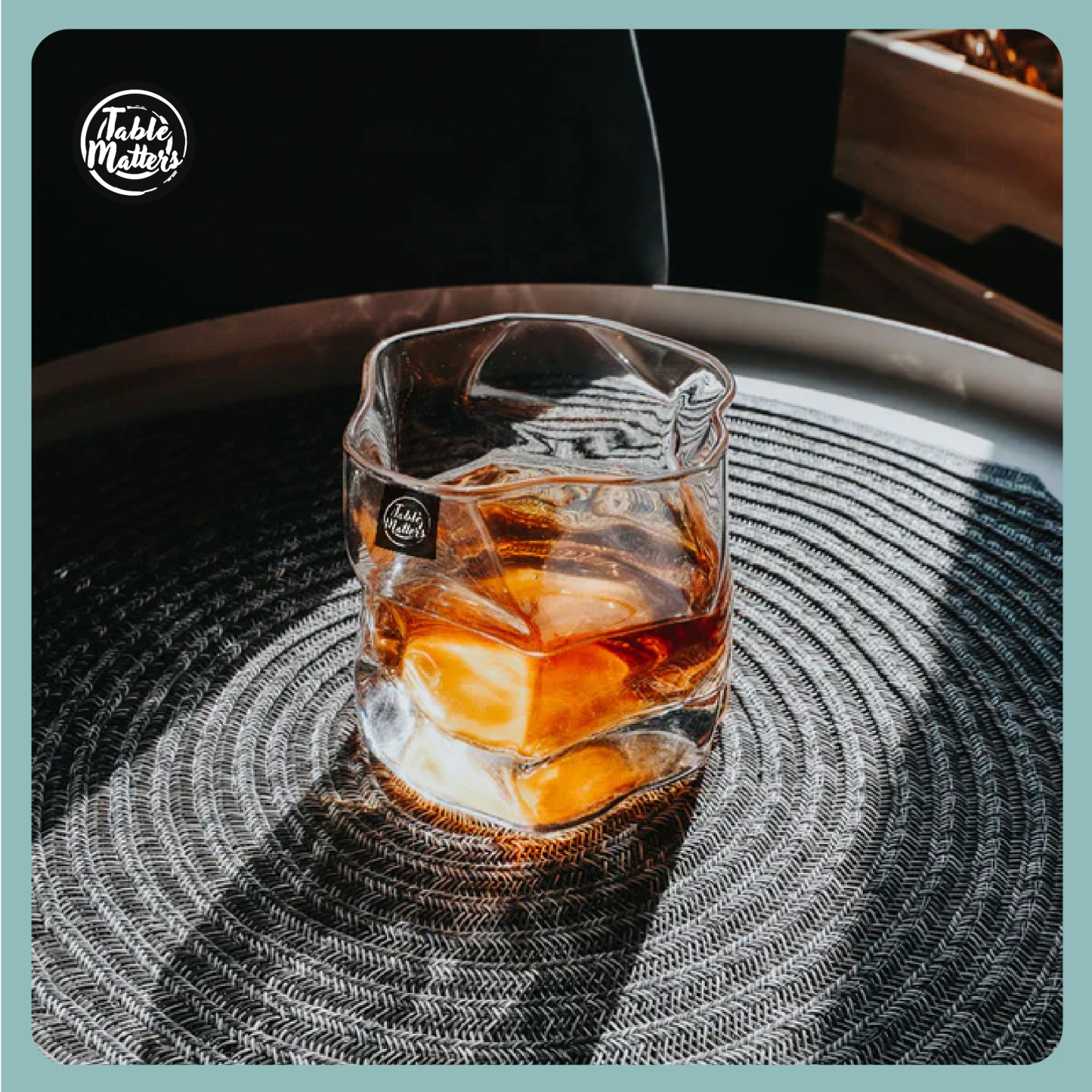 TAIKYU Textured Whiskey Glass - 300ml