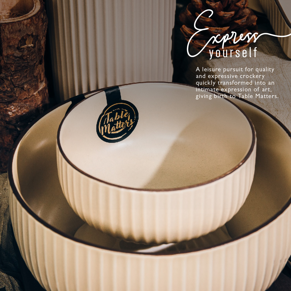 Bundle Deal - Tove Cream 10PCS Dining Set