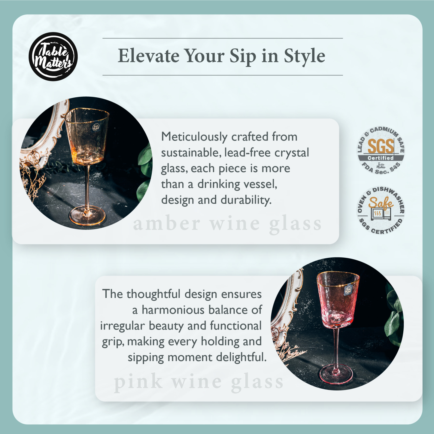 TSUCHI Wine Glass Collection