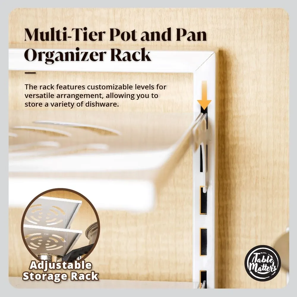 Vertex Pot and Pan Cabinet Organiser Rack Collection