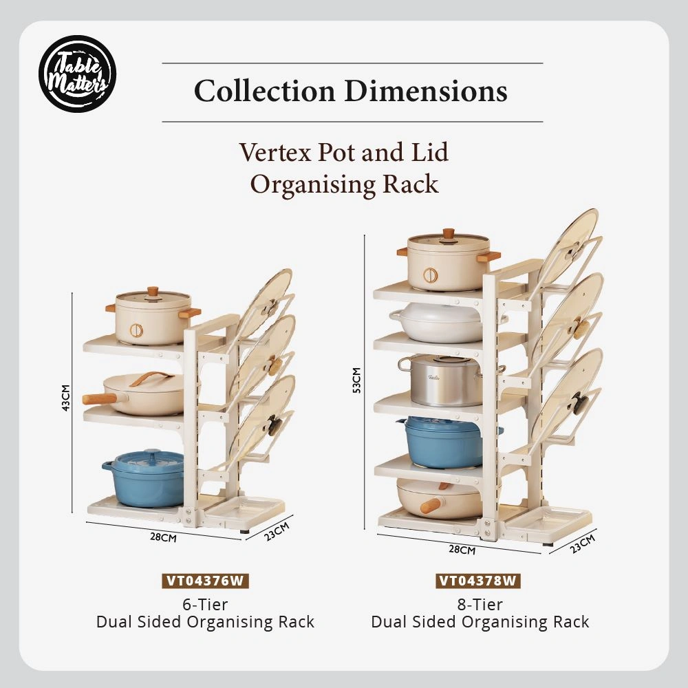 VERTEX Pot Organising Rack