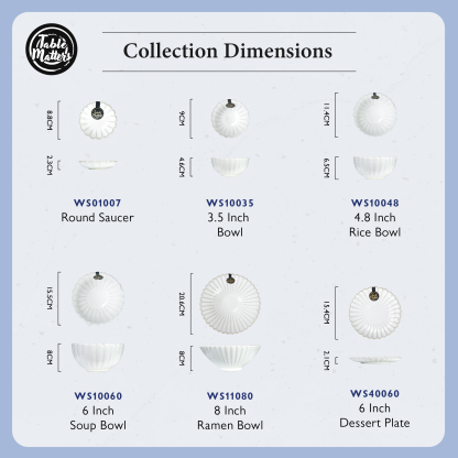 White Scallop Collection