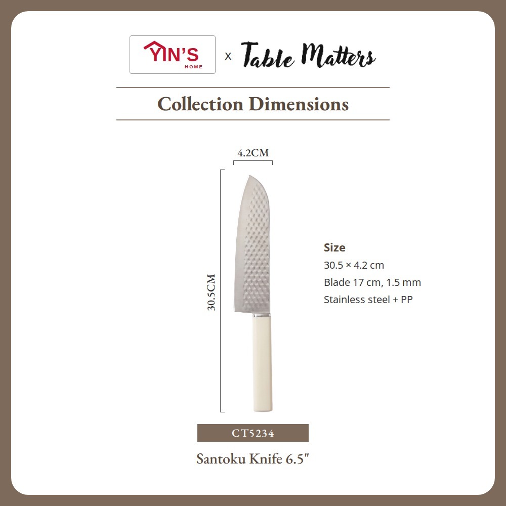 [Table Matters] Yin’s 4-Piece Kitchen Knife Set with Scissors | Cooking & Food Prep Set