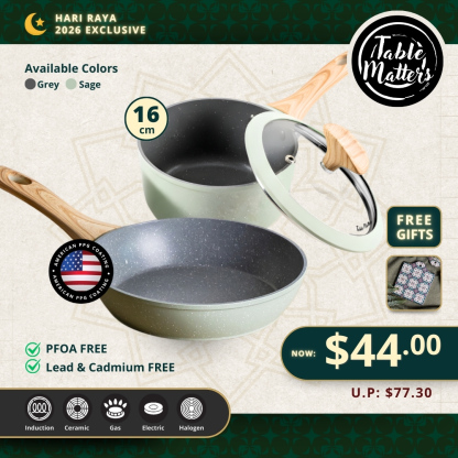 Everyday Chef: 20CM Fry Pan + 20CM Pot Set