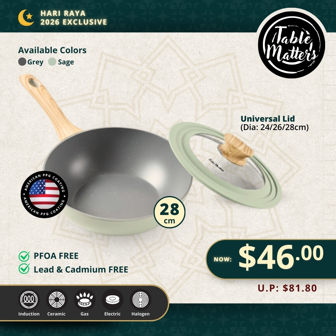 Everyday Chef: 28CM Wok + Lid Kit