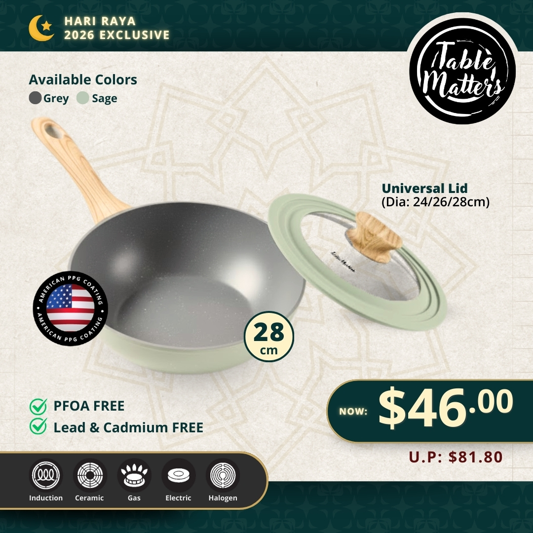 Everyday Chef: 28CM Wok + Lid Kit