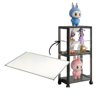 [HOUZE] MegaPop Display Cabinet Accessories | Shelf Divider, Display Cubes & Ladder Stand