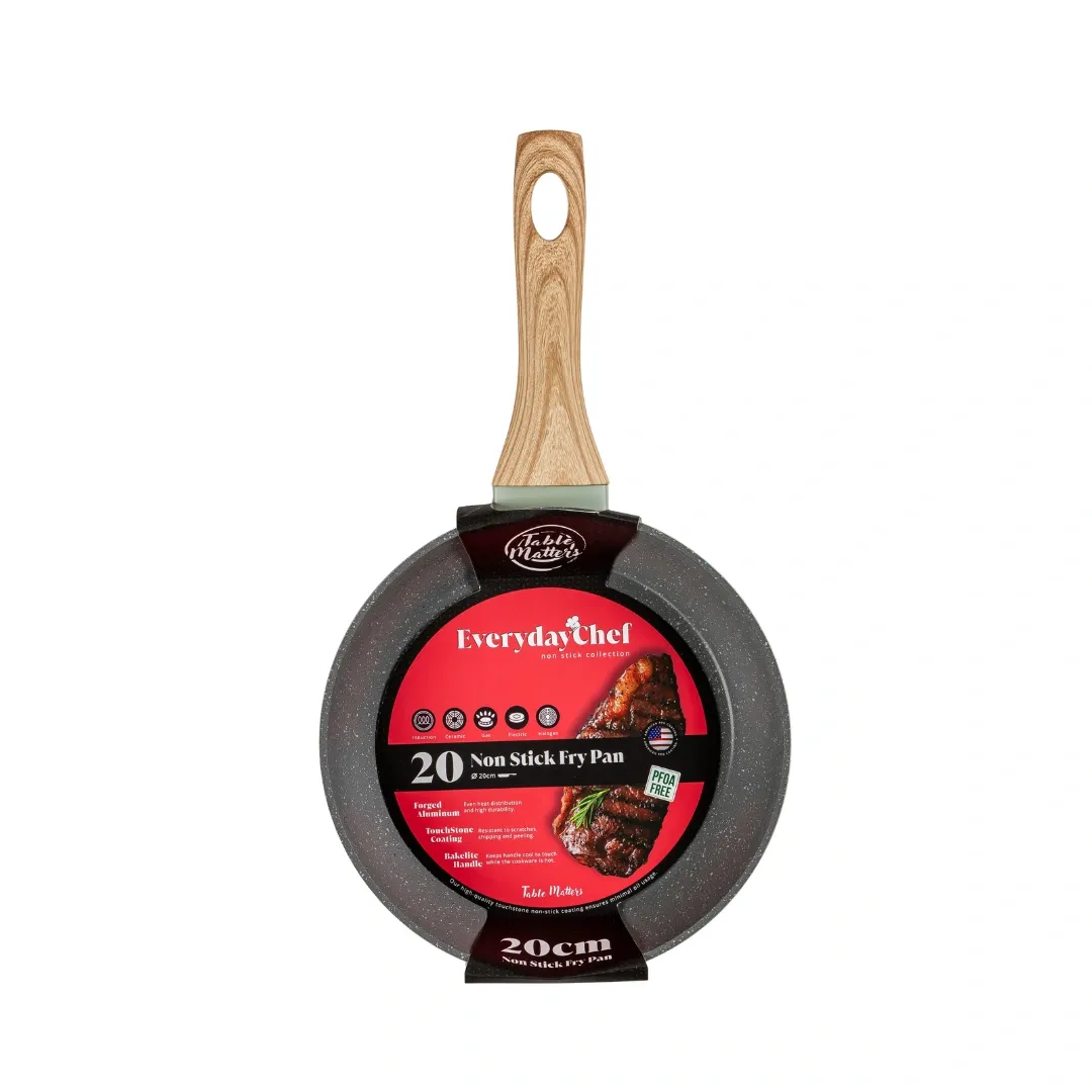 Table Matters Everyday Chef Cookware Series - Pan|Pot|Lid (Stove|Induction|Ceramic|Tempered Glass|Silicone|Aluminium)