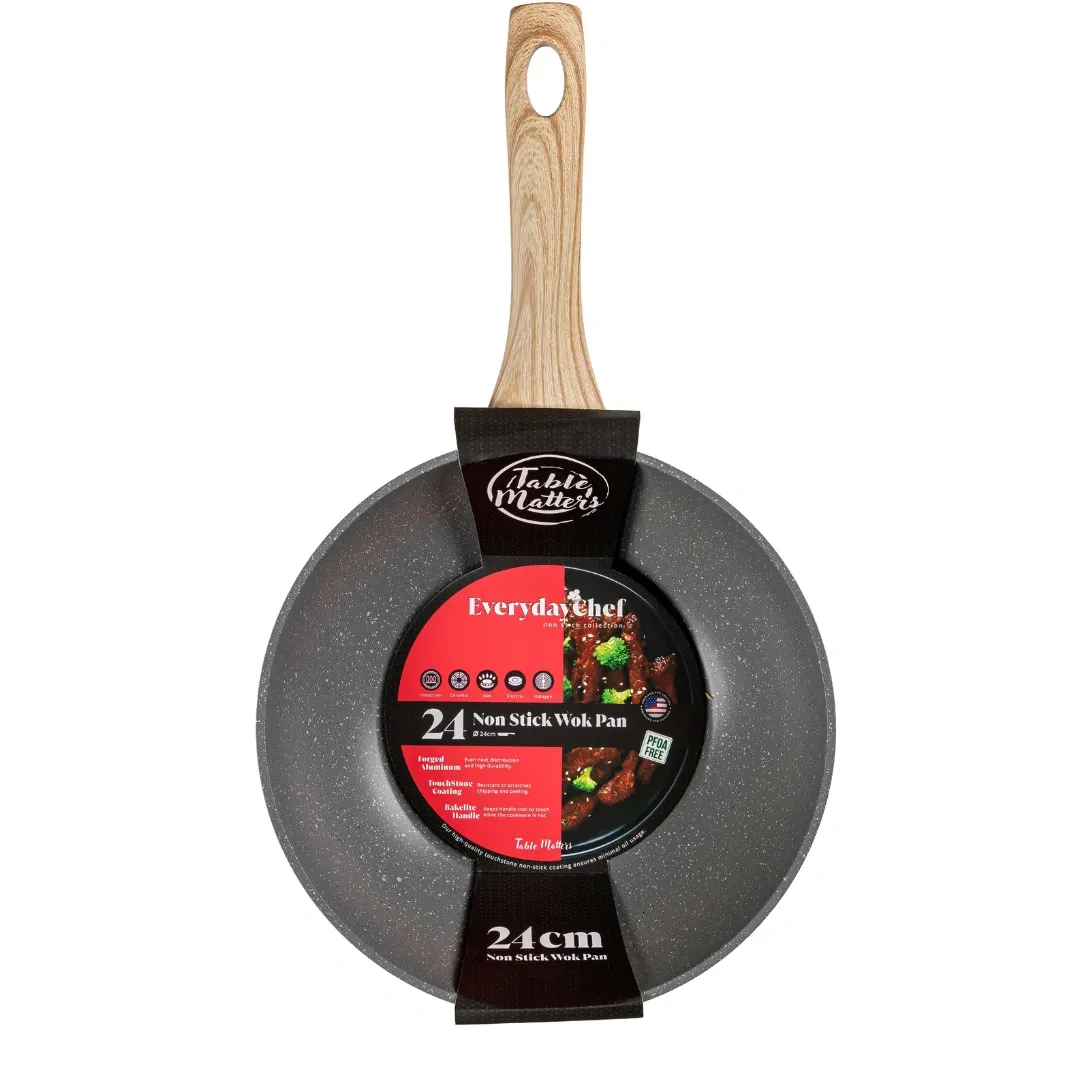 Table Matters Everyday Chef Cookware Series - Pan|Pot|Lid (Stove|Induction|Ceramic|Tempered Glass|Silicone|Aluminium)