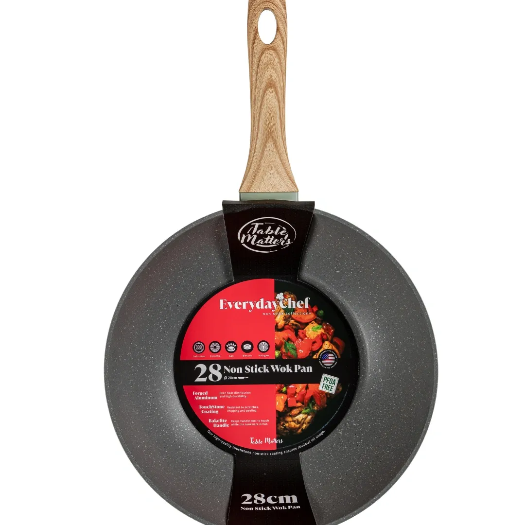 Table Matters Everyday Chef Cookware Series - Pan|Pot|Lid (Stove|Induction|Ceramic|Tempered Glass|Silicone|Aluminium)