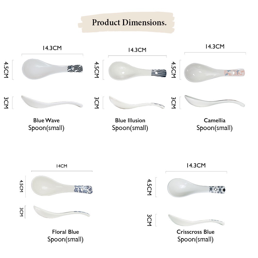 Bundle Deal - Assorted Dining Spoon - Set of 6