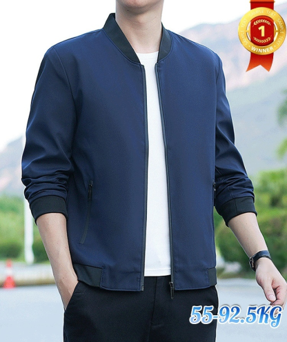 เสื้อแจ็คเก็ตกันลมแบบลำลองแฟชั่นสำหรับผู้ชาย