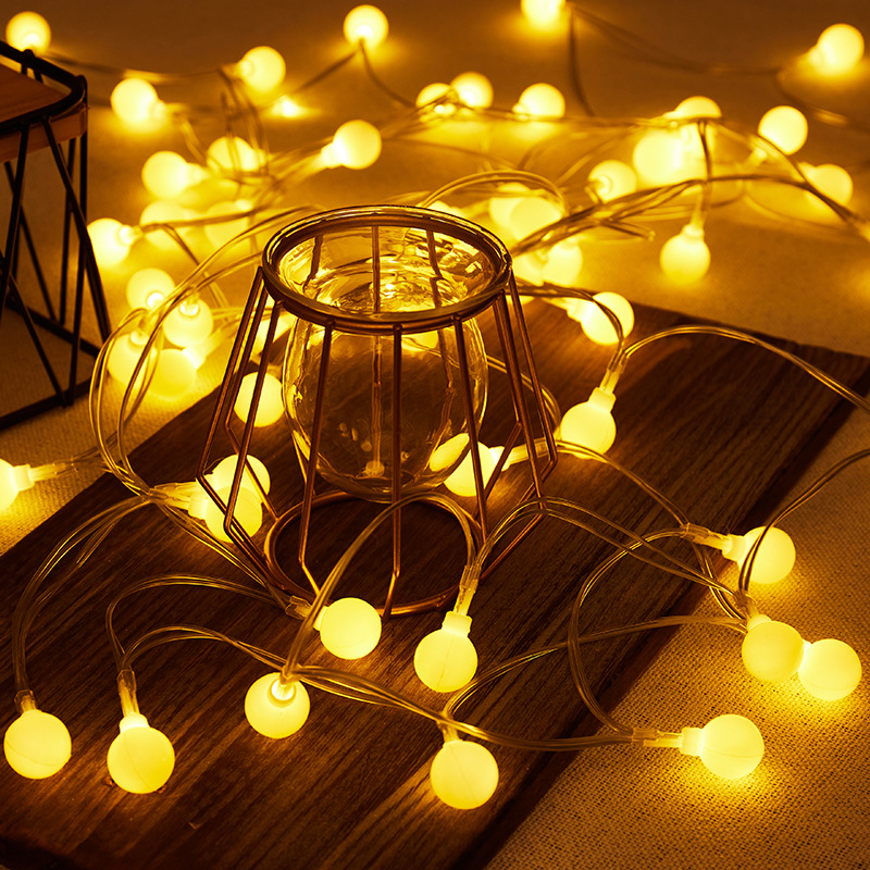 สายไฟประดับโซล่าเซลล์  LED รูปดาว
