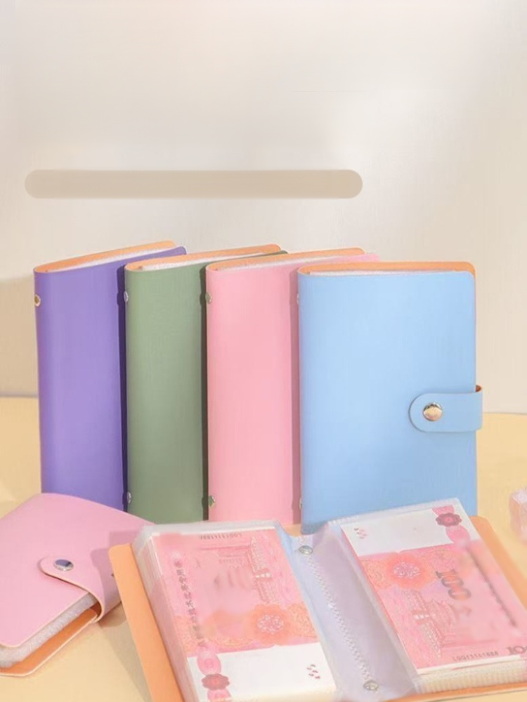 สามารถจัดเก็บหนังสือจัดเก็บเงินสดได้ 100 ใบ สมุดบันทึกการการเงินกันน้ำ
