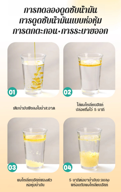 【ดูแลลำไส้และกระเพาะอาหาร】ผงออร์แกนิกธรรมชาติ