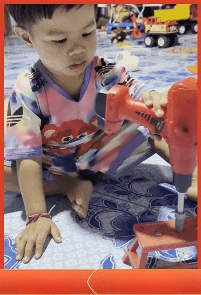 【วิศวกรตัวเล็ก】เครื่องมือช่างซ่อมแซม จำลองเพื่อการเรียนรู้อเนกประสงค์