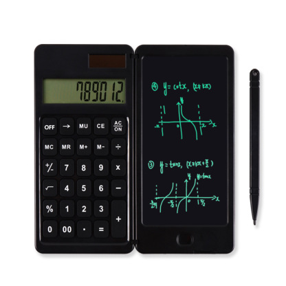 เครื่องคิดเลข 2in1 มาพร้อมกระดาน LCD พร้อมปากกา เขียนได้