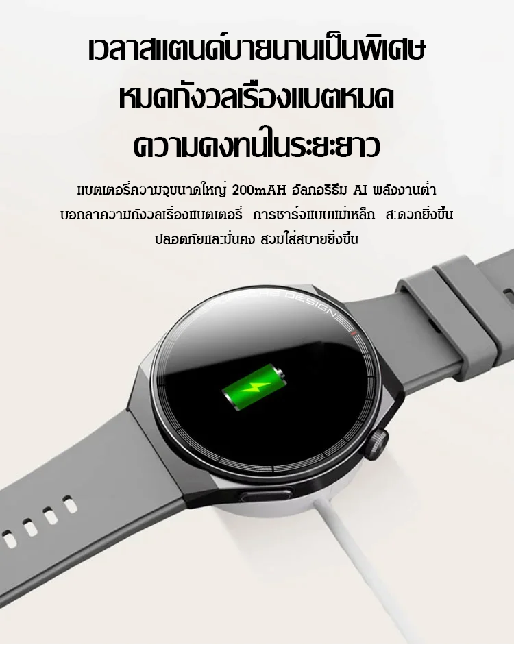 นาฬิกาวัดระดับน้ำตาลในเลือดเสียงบลูทูธบางเฉียบรุ่นใหม่