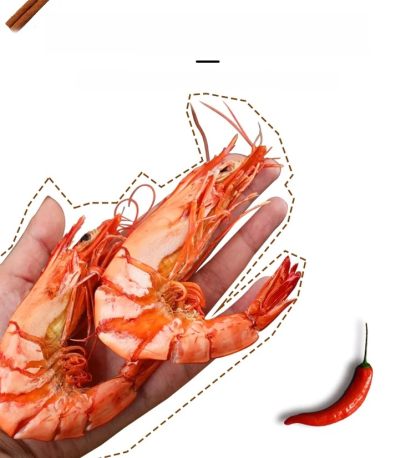 【ไขมันต่ำโปรตีนสูง】กุ้งแห้งเก้าข้อตัวใหญ่พร้อมทาน
