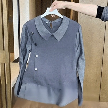 เสื้อสองชิ้นปลอมที่แฟชั่นและดูผอม