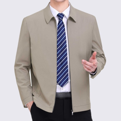 เสื้อแจ็คเก็ตรุ่นบางของผู้ชาย