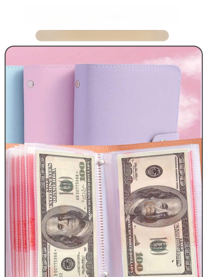 สามารถจัดเก็บหนังสือจัดเก็บเงินสดได้ 100 ใบ สมุดบันทึกการการเงินกันน้ำ