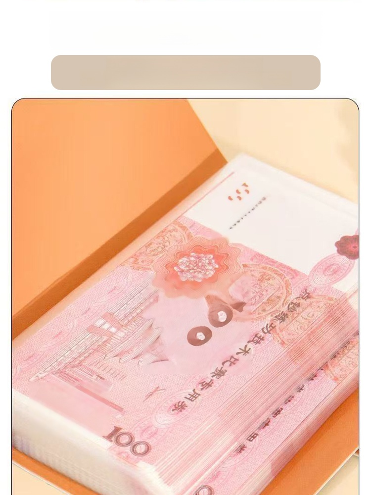 สามารถจัดเก็บหนังสือจัดเก็บเงินสดได้ 100 ใบ สมุดบันทึกการการเงินกันน้ำ