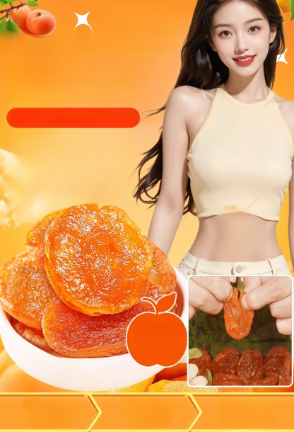 【หอมหวานนุ่มนิ่ม】แอปริคอตอบแห้ง ไม่มีเมล็ด ไม่มีสารเติมแต่ง