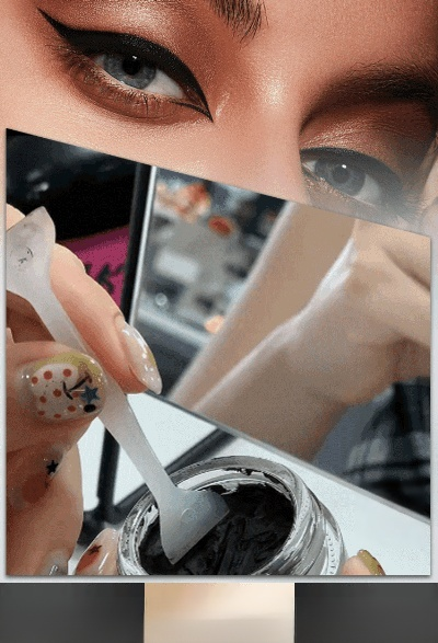 【ช่วยมือใหม่】อายไลเนอร์แบบเนื้อเจล เขียนคล่อง