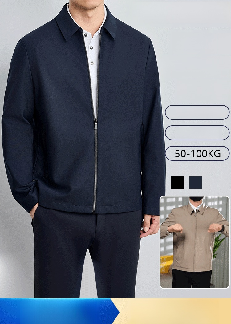 เสื้อแจ็คเก็ตรุ่นบางของผู้ชาย