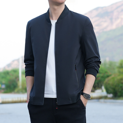 เสื้อแจ็คเก็ตกันลมแบบลำลองแฟชั่นสำหรับผู้ชาย