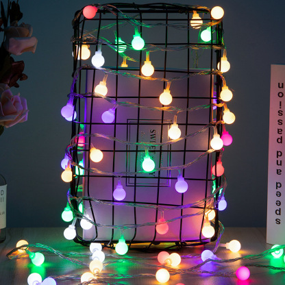 สายไฟประดับโซล่าเซลล์  LED รูปดาว