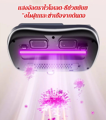 เครื่องกำจัดไรฝุ่นและฆ่าเชื้อด้วยแสงอัลตราไวโอเลตไร้สาย