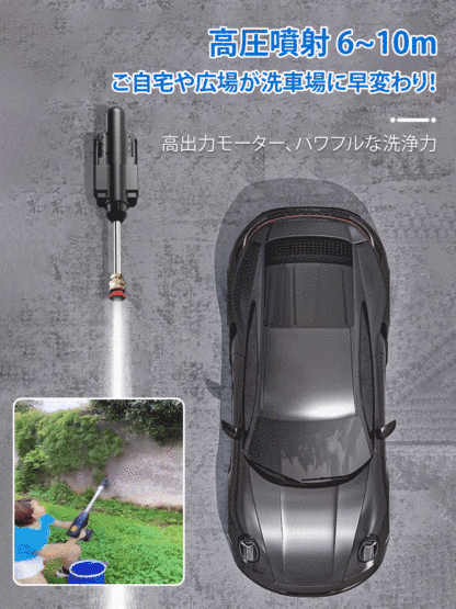 【🔥🔥🔥新品発売，今だけ特価！】家庭用高圧洗浄機