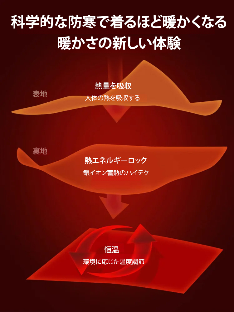男女兼用ダウンジャケットとロングパンツのセットアップ