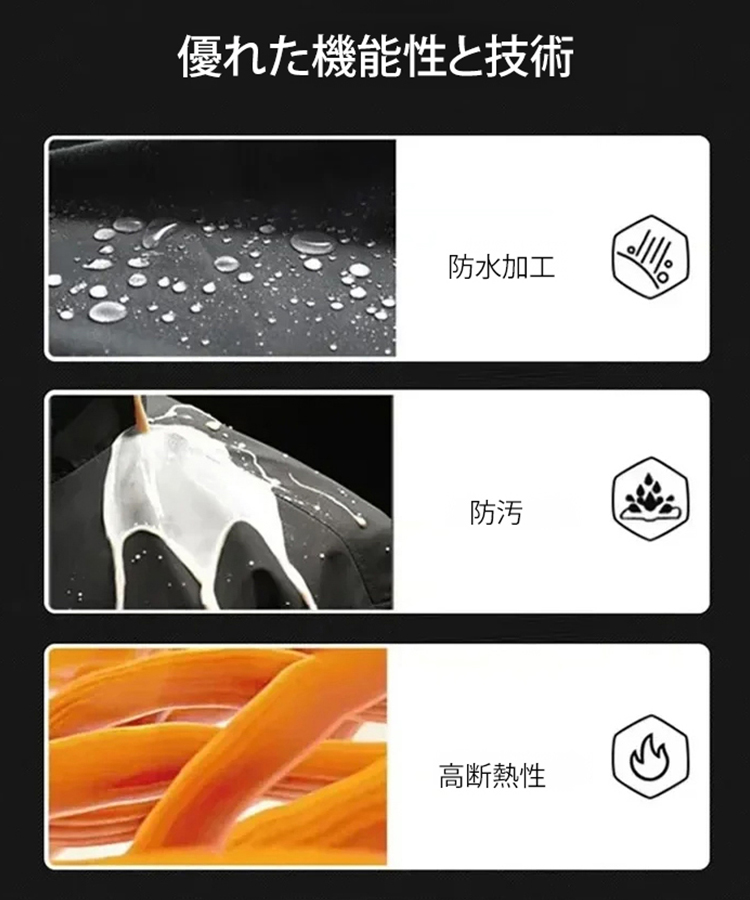 高性能アウトドアジャケット
