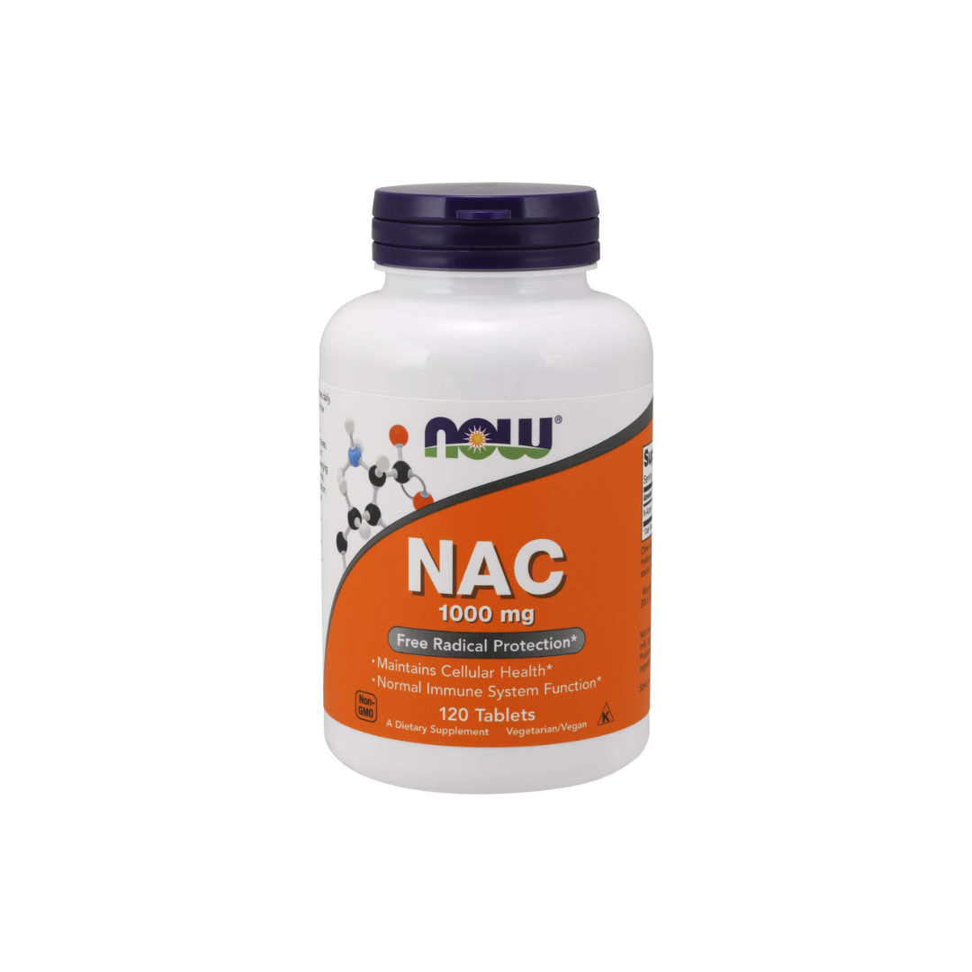 NOW Foods NAC 1000mg - 120 Tablets