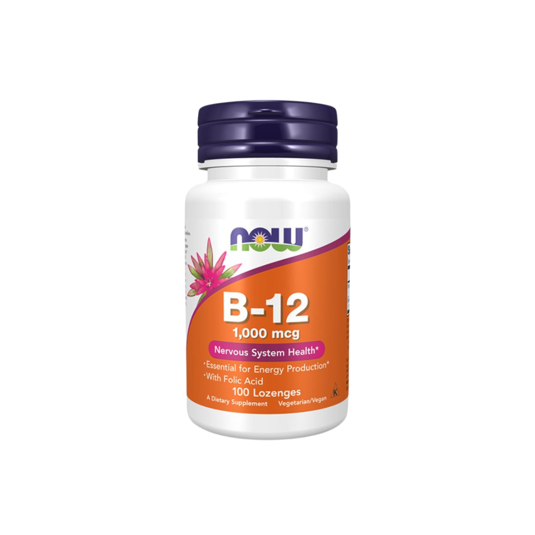 NOW Foods B12 1000mcg - 100 Lozenges