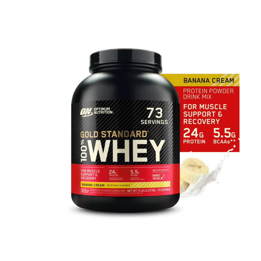 Optimum Nutrition's Gold Standard 100% Whey Protein 5 lbs