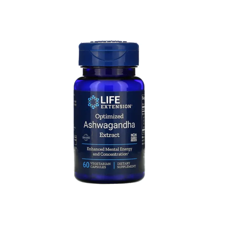 Life Extension's Optimized Ashwagandha - 60 Capsules