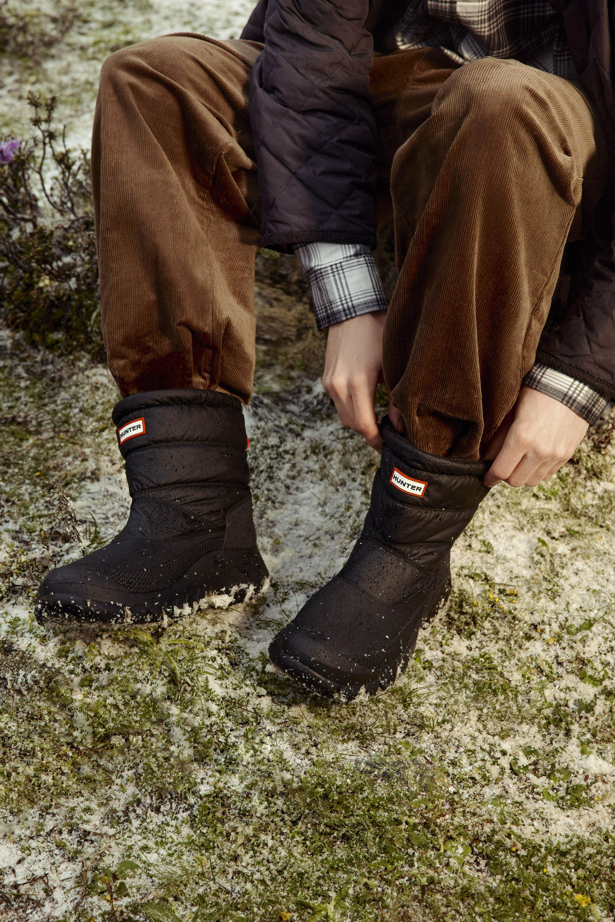 HUNTER★(w) Intrepid Short Boots★22-26cm★人気早期完売 MEN'S INTREPID SHORT SNOW BOOTS – Hunter Singapore