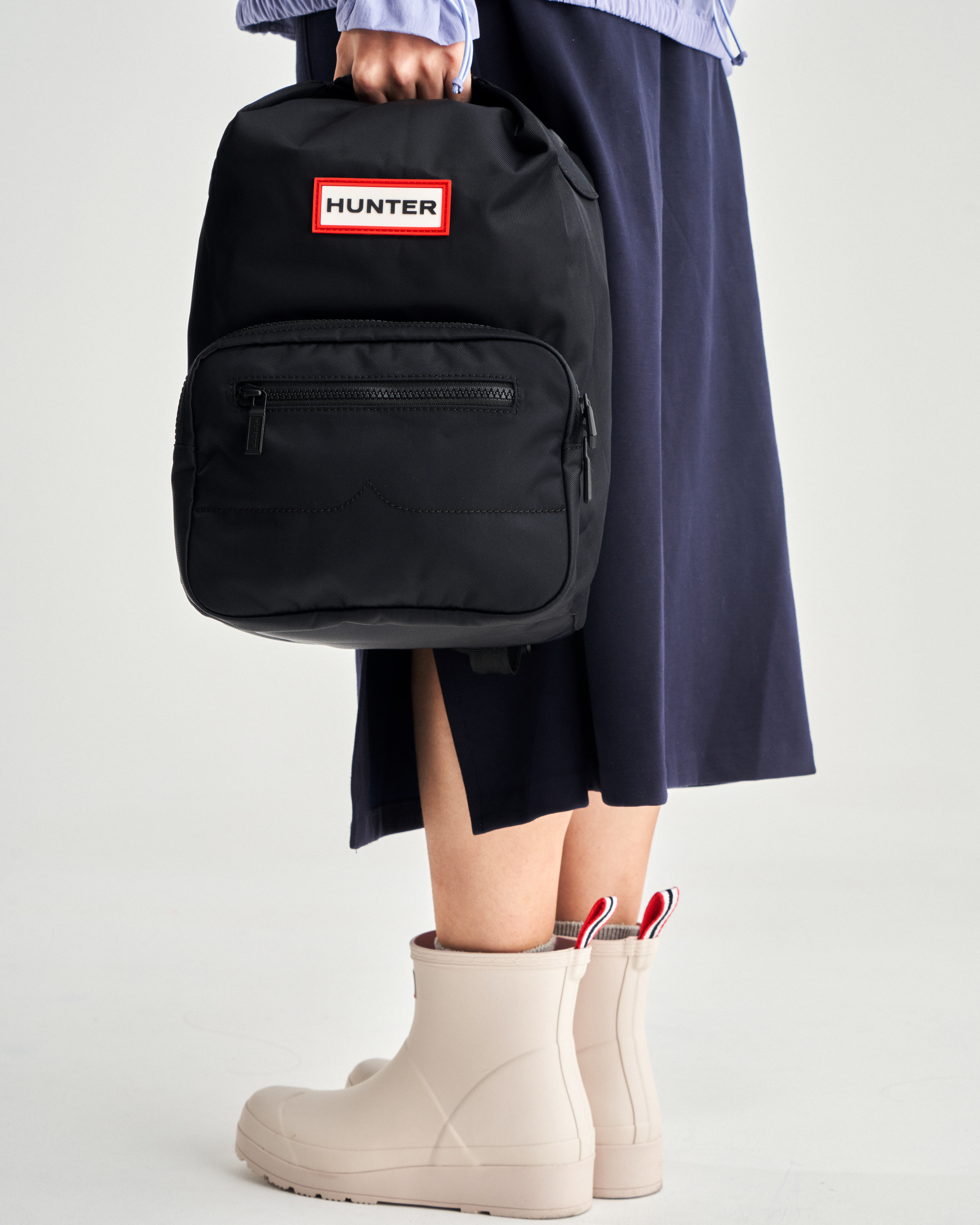 HUNTER★Nylon Pioneer Mini Topclip Backpack★人気早期完売 NYLON PIONEER MINI TOPCLIP BACKPACK-Hunter Boots Singapore
