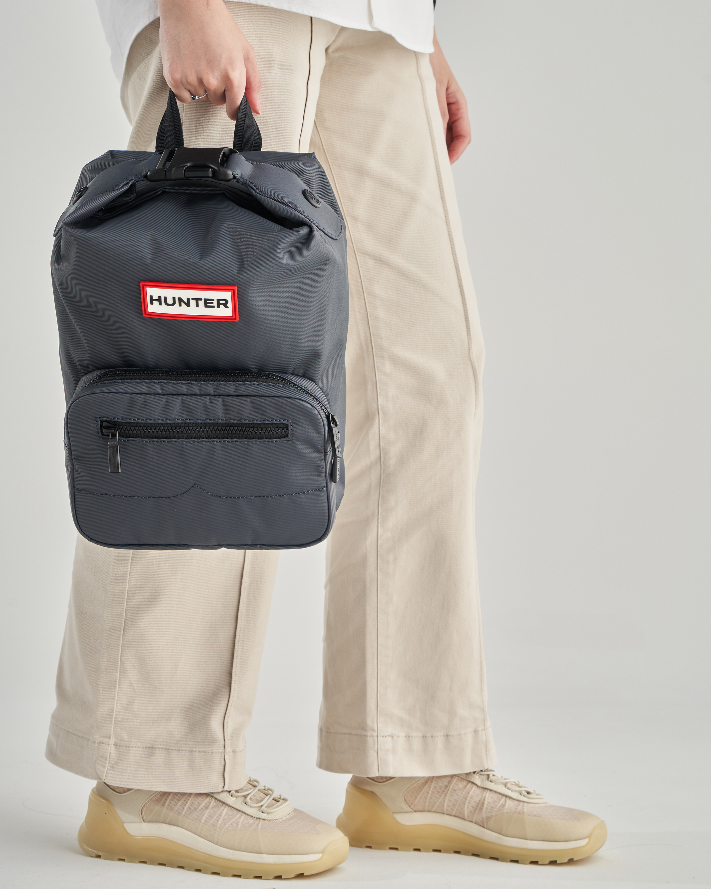 HUNTER★Nylon Pioneer Mini Topclip Backpack★人気早期完売 NYLON PIONEER MINI TOPCLIP BACKPACK-Hunter Boots Singapore