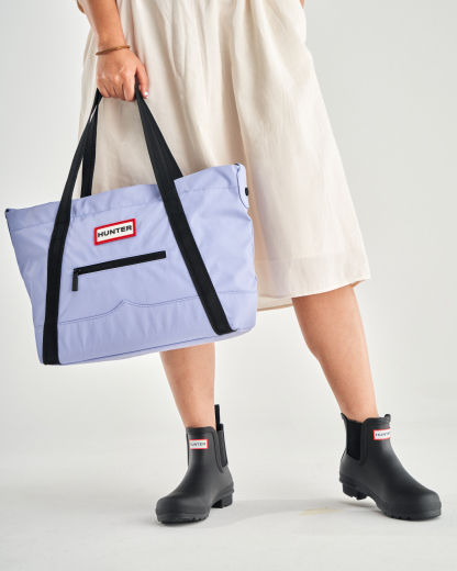 NYLON MIDI TOPCLIP TOTE