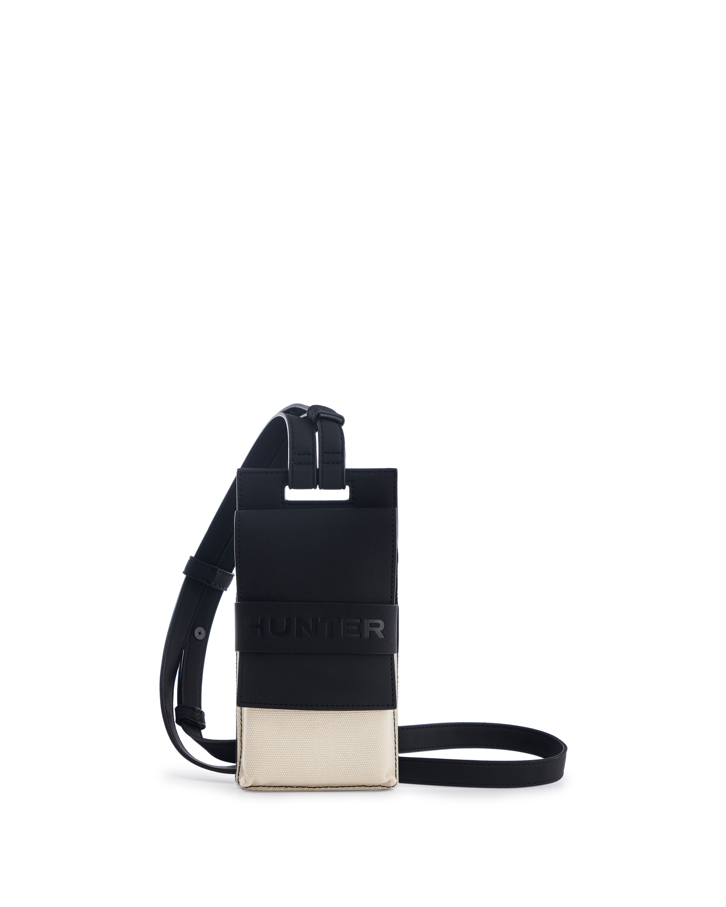 REFINED STITCH CANVAS PHONE POUCH