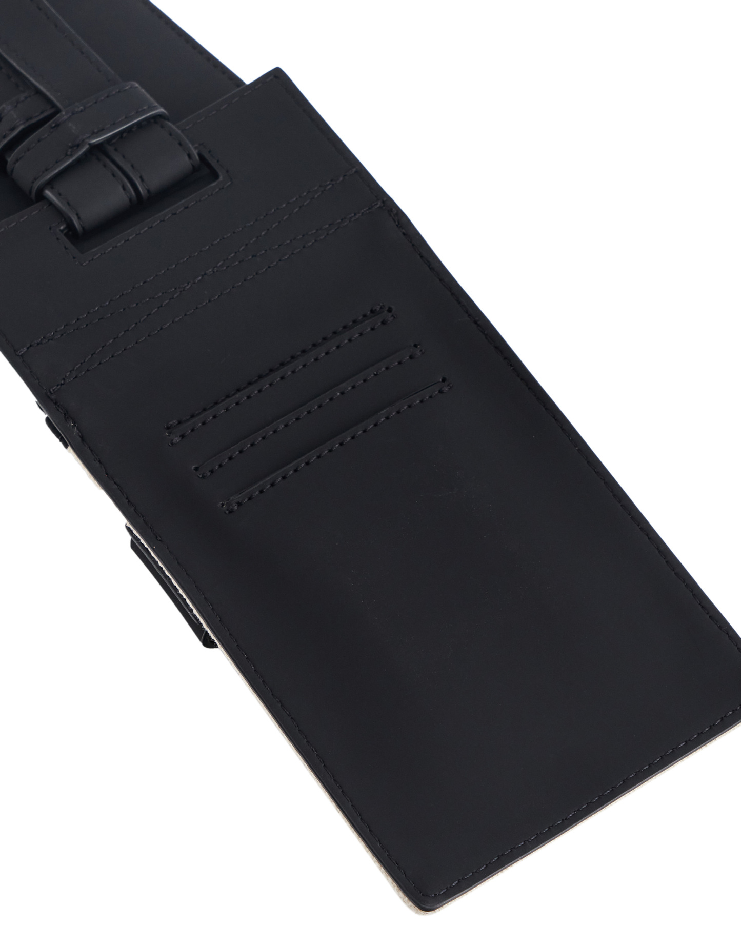 REFINED STITCH CANVAS PHONE POUCH