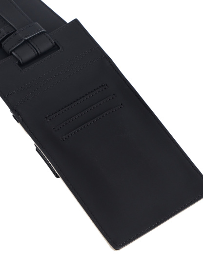 REFINED STITCH CANVAS PHONE POUCH