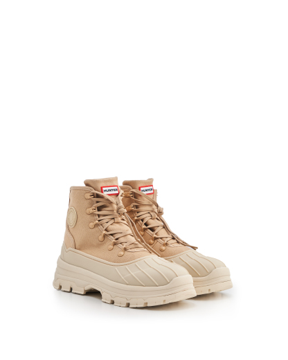 ショートブーツ・ブーティ HUNTER WOMEN Explorer Desert Ankle Boots Sandy Stream WFS211 WOMENS EXPLORER DESERT ANKLE BOOT-Hunter Boots Singapore